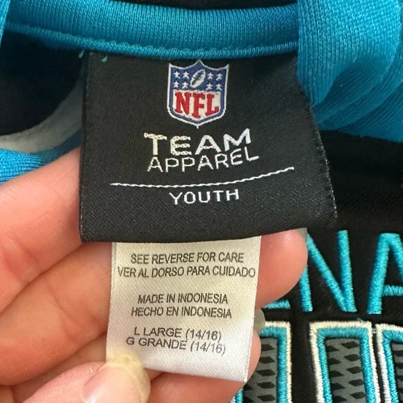 NFL Carolina Panthers hooded sweatshirt - Picture 5 of 8